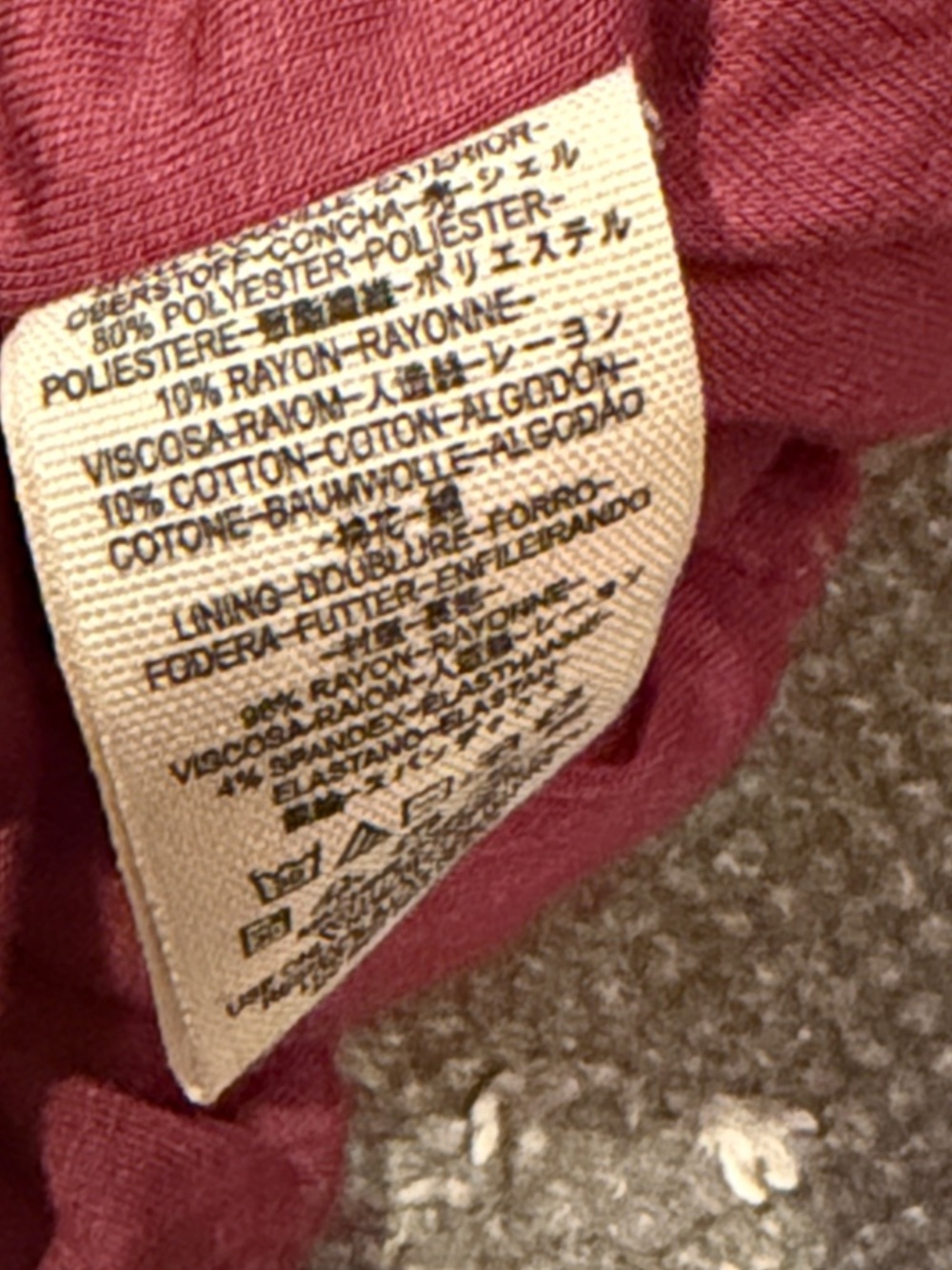 Free People Heathered Reddish Purple Tube Top - Picture 6 of 6